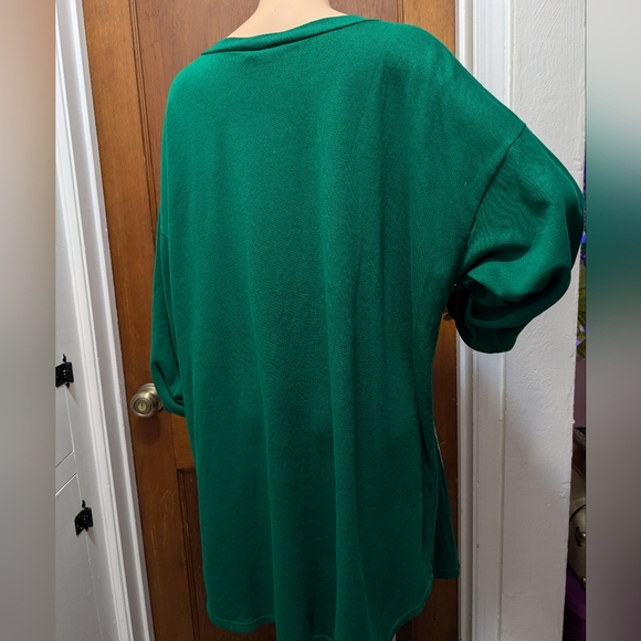 Christmas Nightgown Green Vintage - Picture 5 of 11